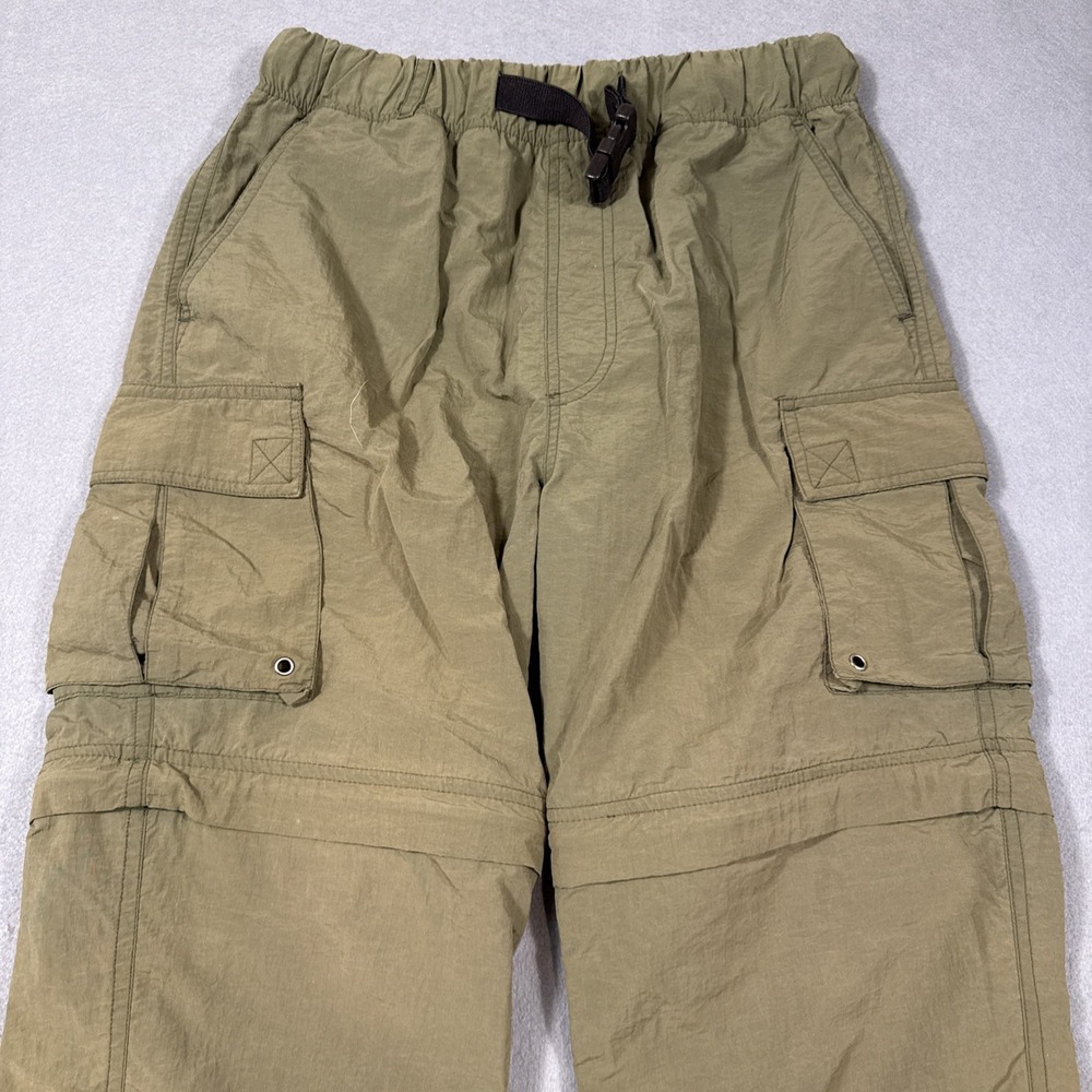 PANTS CONVERTIBLE CARGO SNOZU CLIMATE GEAR WOMEN  XL 18-20 Fish  Belted HIKING